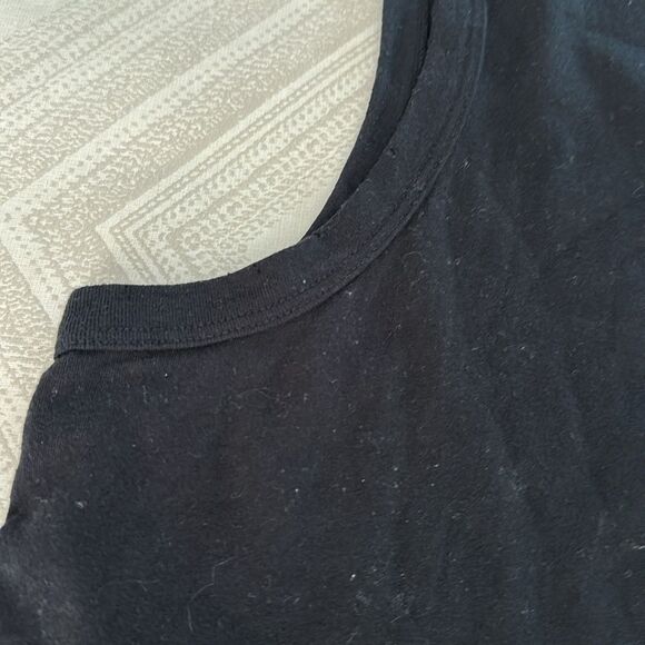 Philanthropy Women’s Black Open Back with Pocket Tank Top, Size XL - Picture 5 of 7